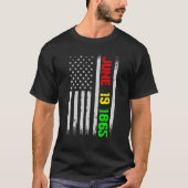 Juneteenth Flag June 19 1865 Black History Junetee Tシャツ (正面)