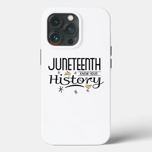 Juneteenth, Freedom of African American. Case-Mate iPhoneケース (裏面)