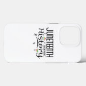 Juneteenth, Freedom of African American. Case-Mate iPhoneケース (裏面 (横))