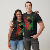 Juneteenth Is My Independence Day African Flag Bla Tシャツ (ユニセックス)