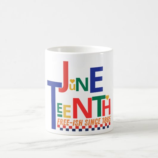Juneteenth June 19, 1865 - Historical Commemoratio コーヒーマグカップ (中央)