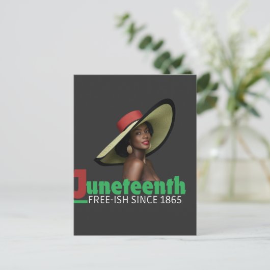 Juneteenth June 19, 1865 - Historical Commemoratio ポストカード (スタンド正面)