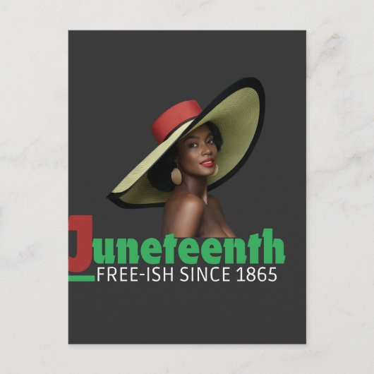 Juneteenth June 19, 1865 - Historical Commemoratio ポストカード (正面)