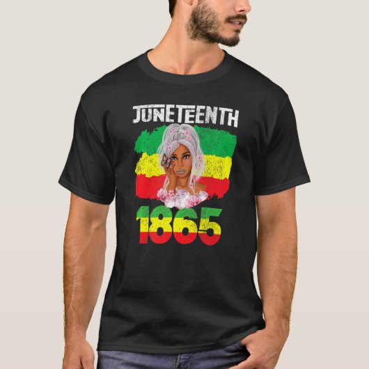 Juneteenth June 19th 1865 Juneteenth Freedom Day Tシャツ (正面)