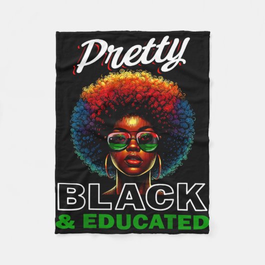 Juneteenth shirts women black history black フリースブランケット (正面)