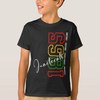 Juneteenth Shirts Women Men African American Junet Tシャツ