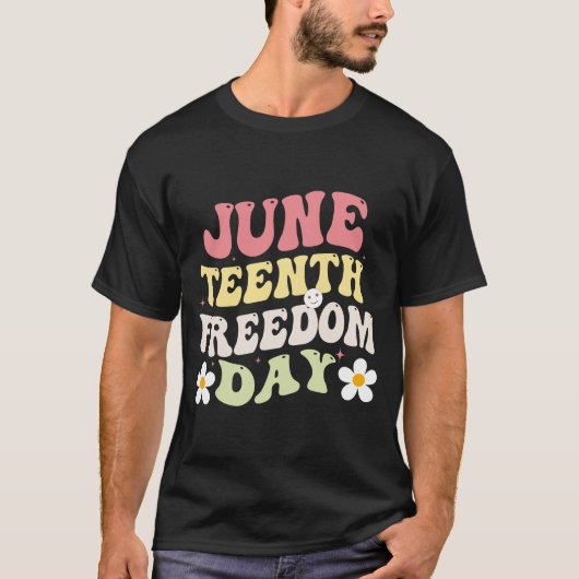 Juneteenth Tshirt Women Juneteenth  'T-Shirt Tシャツ (正面)