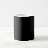 Junetehは私の独立の日ブラックウィメンキッド コーヒーマグカップ (中央)