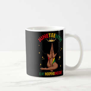 Juneteh Is My Independence Day - Black Girl Bla コーヒーマグカップ
