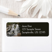 Juney Whank Falls at Smoky Mountains ラベル (インサイチュ)