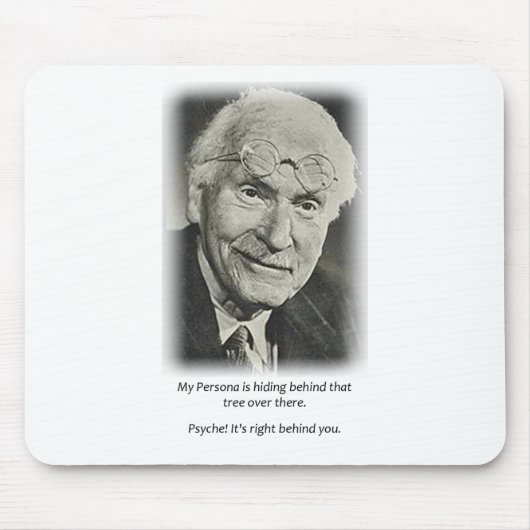 Jungの外的人格のティー マウスパッド (正面)