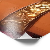 Junge Königin Cleopatra Farbige Porträtkunst フォトプリント (角)