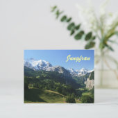 Jungfrauの谷 ポストカード (スタンド正面)