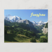 Jungfrauの谷 ポストカード (正面)