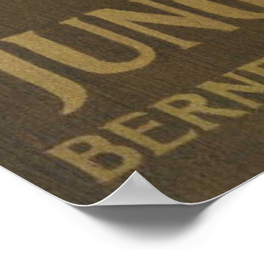 Jungfrau電車の旅行ヴィンテージスイスのポスター ポスター (角)