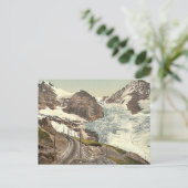 Jungfrau、鉄道、Eiger、Monch、Eiger Gl付き ポストカード (スタンド正面)