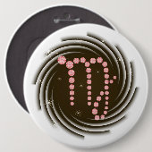 Jungfrau 23.威厳がある bis 23.9月ボタン 缶バッジ (正面&裏面)