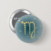 Jungfrau 23.威厳がある bis 23.9月ボタン 缶バッジ (正面&裏面)