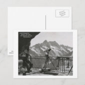 Jungfraubahn, Station Eismeer,スイスヴィンテージ ポストカード (正面/裏面)