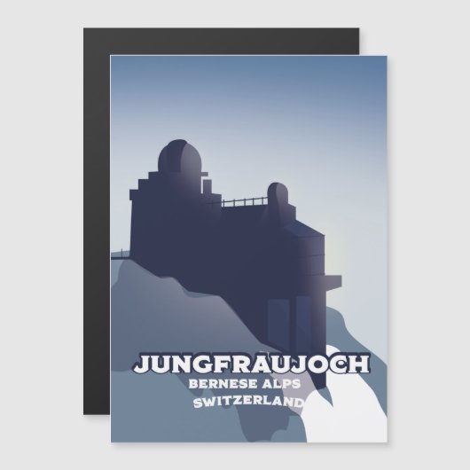Jungfraujoch, Jungfraujoch Bernese Alps (正面/裏面)