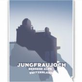 Jungfraujoch, Jungfraujoch Bernese Alps シール (正面)