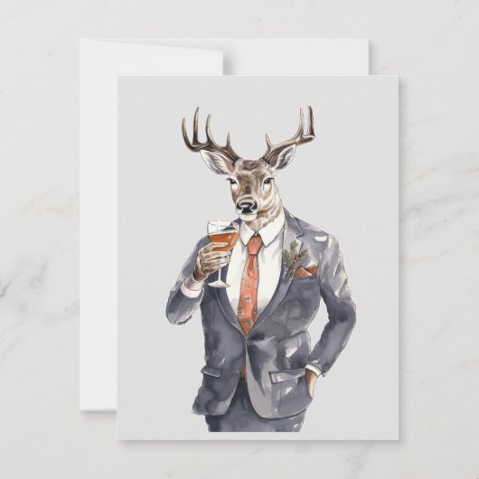 Junggesellenabschied Einladung Männer Vorlage 案内状 (裏面)