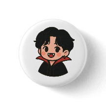 Jungkook風ヴァンパイアピンバッジ – K-Popコレクション