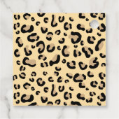 Jungle Animal Safari Adventure Awaits Baby Shower フェイバータグ (裏面)