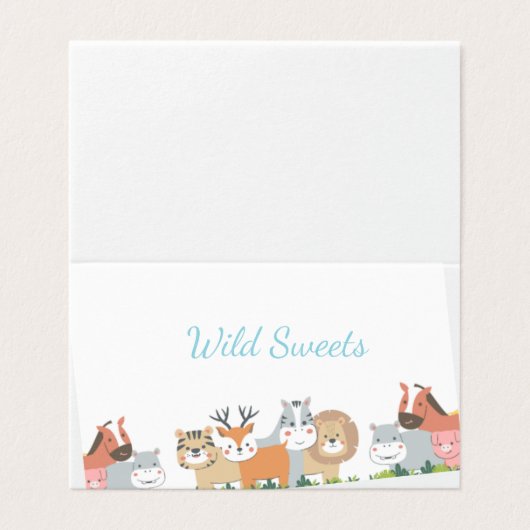 Jungle Animals Gender Reveal - Baby Shower (外部フラット)