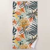 Jungle Bloom Beach Towel ビーチタオル (正面)