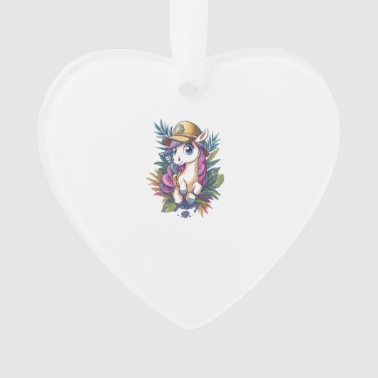 Jungle Explorer Unicorn (1) オーナメント (正面)