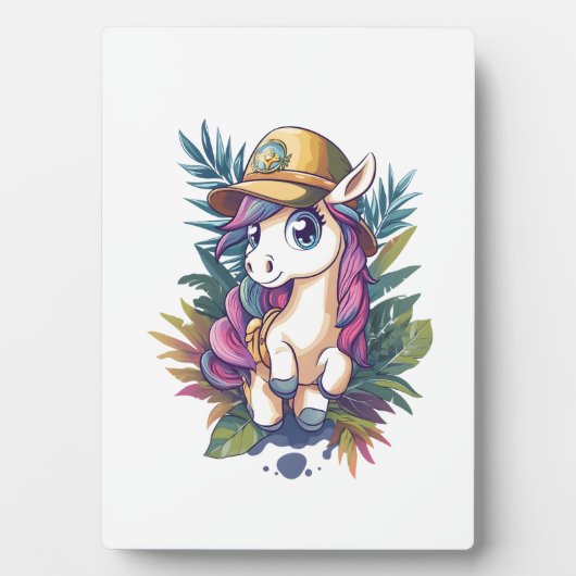 Jungle Explorer Unicorn (1) フォトプラーク (正面)