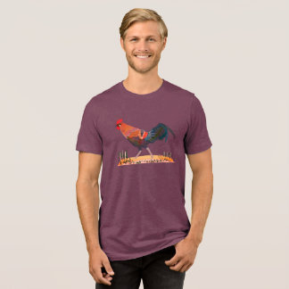 Jungle fowl T-Shirt Tri-Blend Shirt トライブレンドＴシャツ