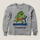 “Jungle Fun with Monkey – Kids T-Shirt” (デザイン正面)