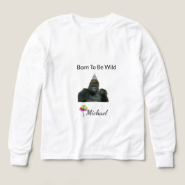 Jungle Gorilla Happy Birthday Art