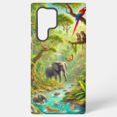 "Jungle Joy" Samsung S22 Ultra カバー (裏面)