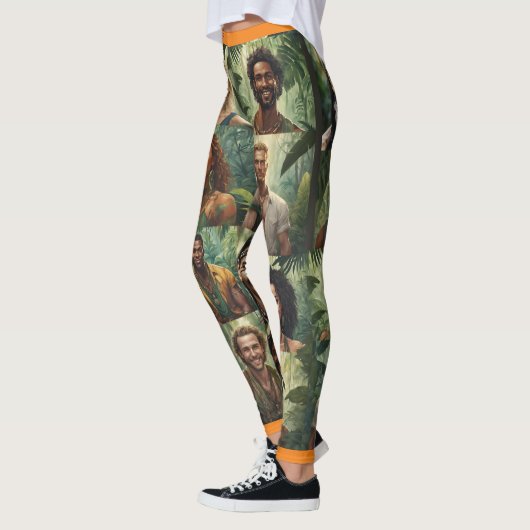 JUNGLE LEGGINGS FOR WILD AND AUTHENTIC PEOPLE レギンス (左)