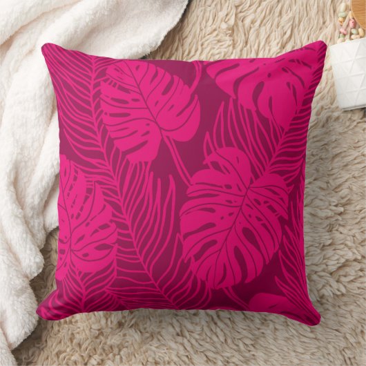 Jungle luxe - tropical pattern クッション (ブランケット)