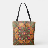 Jungle Mandala Tote トートバッグ (裏面)