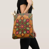 Jungle Mandala Tote トートバッグ (クローズアップ)