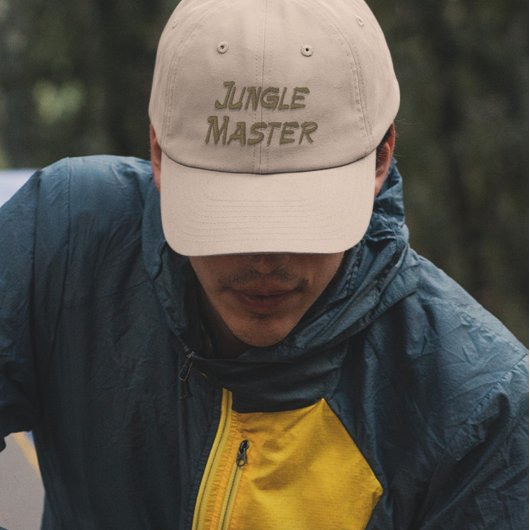Jungle Master 刺繍入りキャップ