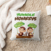 JUNGLE MONKEYS クッション (ブランケット)