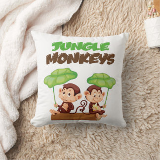 JUNGLE MONKEYS クッション