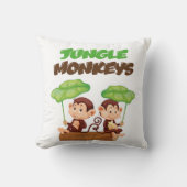 JUNGLE MONKEYS クッション (正面)