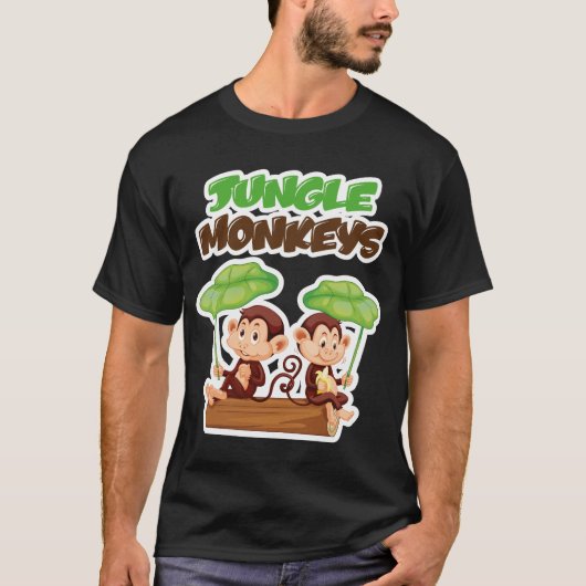 JUNGLE MONKEYS Tシャツ (正面)