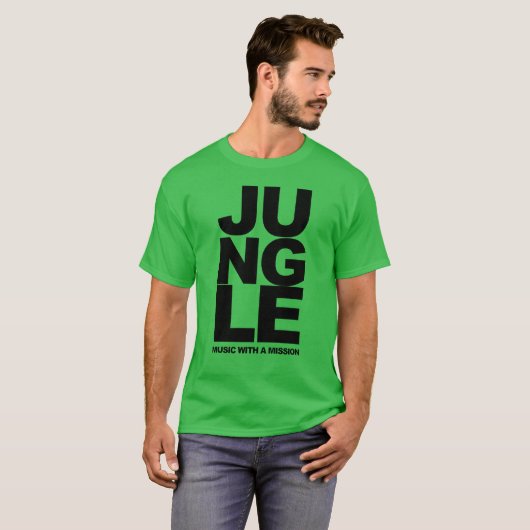 JUNGLE MUSIC boy Tシャツ (正面フル)