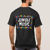 JUNGLE MUSIQUE Tシャツ (裏面)