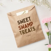 Jungle Party Favor - Sweet Swamp Treat Kraft Bags フェイバーバッグ (封をした状態)