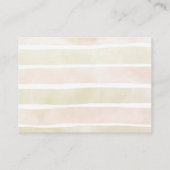 Jungle Safari Animals Baby Shower Diaper Raffle エンクロージャーカード (裏面)