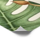 Jungle Safari Animals Birthday Party Poster ポスター (角)